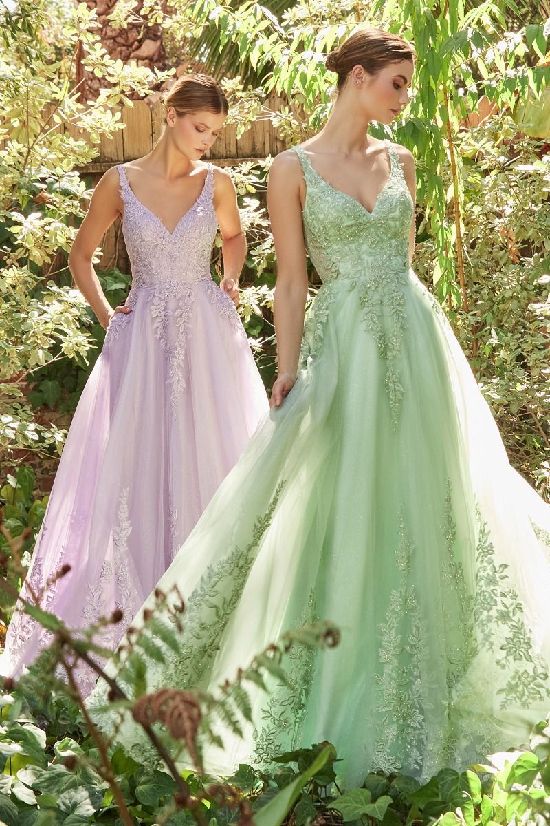 pastel lace bridesmaid dresses Pale Bridesmaid Dresses in Pastel Hues
