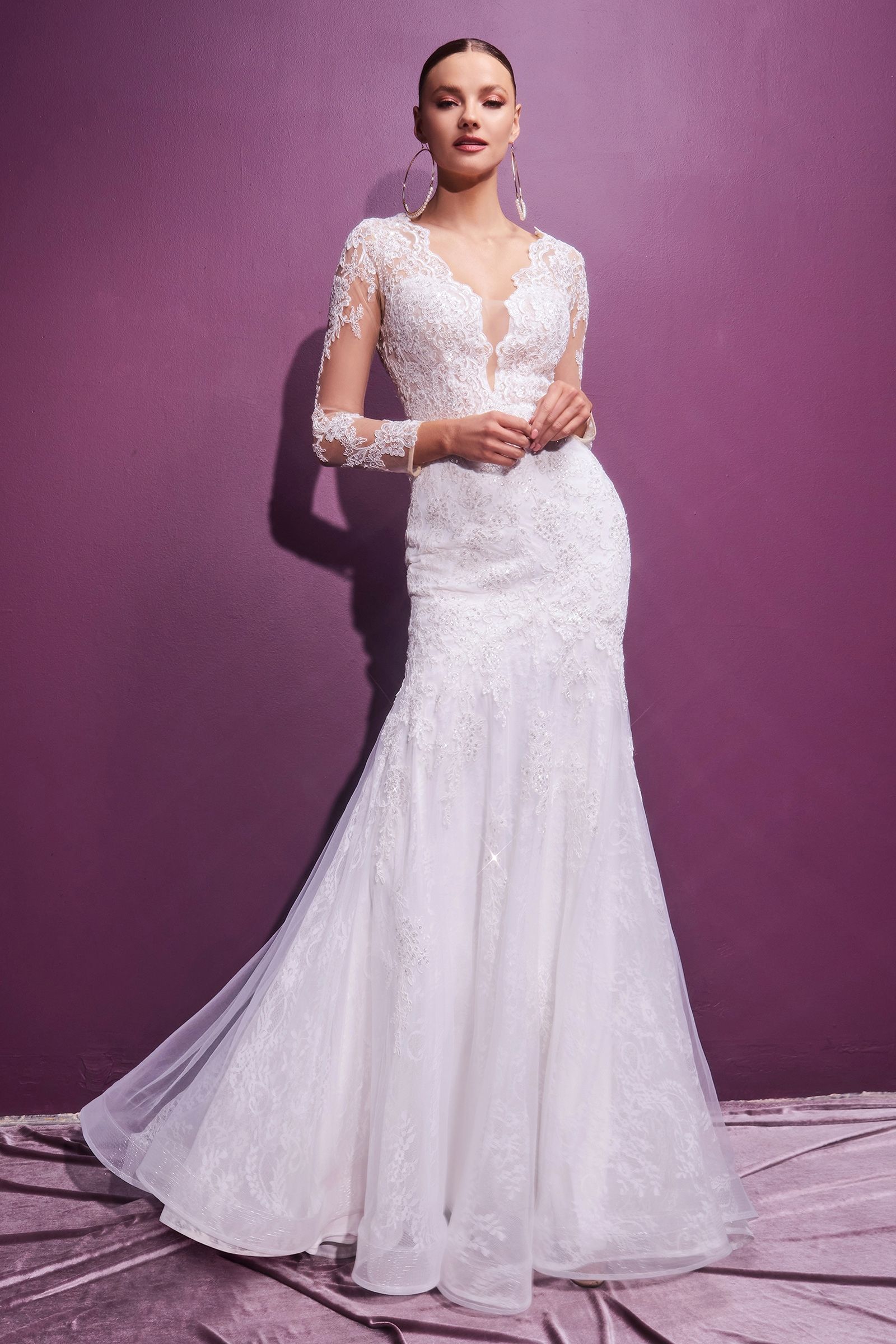 LAYERED LACE MERMAID BRIDAL GOWN 12 LAYERED LACE MERMAID BRIDAL GOWN 12