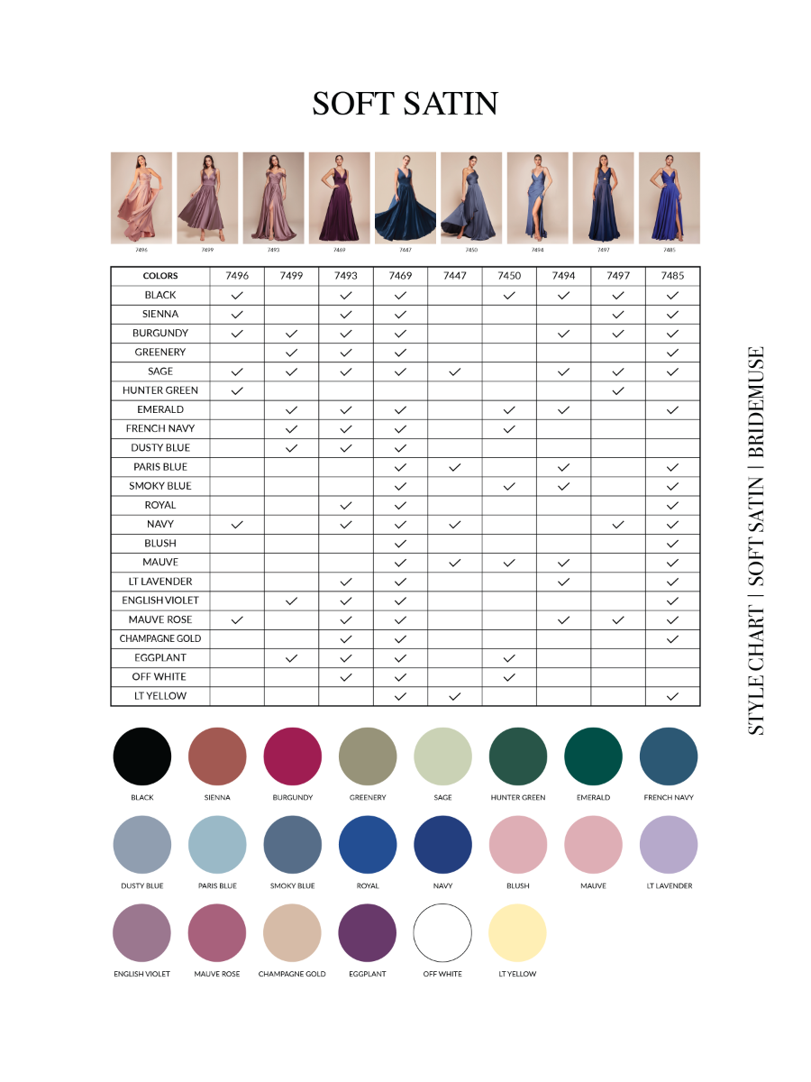 Soft Satin A-Line Sweatheart Neckline With Slit 2