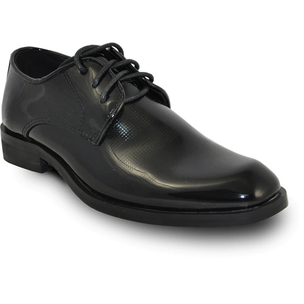 black dress shoes for prom VANGELO Men Dress Shoe TUX-1 Oxford Formal Tuxedo for Prom & Wedding B Bravo Shoes