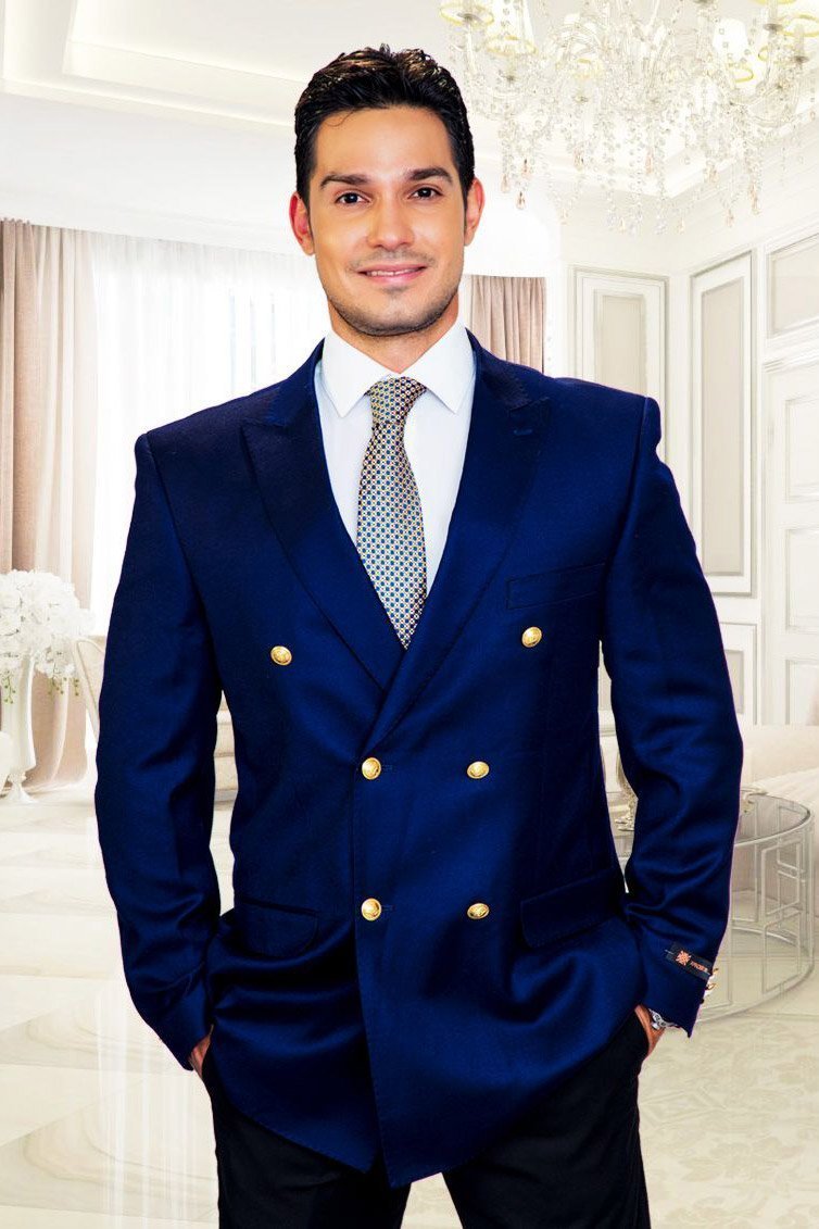 Cambridge Cobalt Blue Blazer Jacket - 36S / Cobalt Blue -