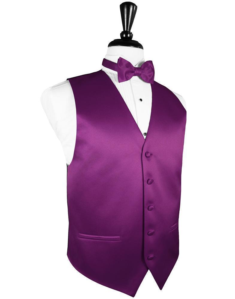 Luxury Satin Tuxedo Vest 7