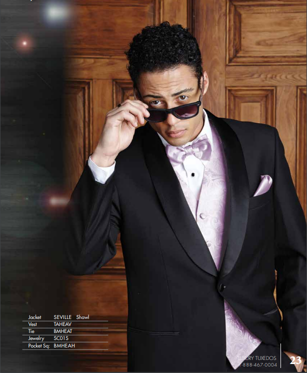 Seville Black Tuxedo Jacket Shawl (Separates) - Venta