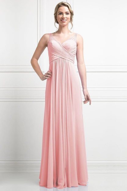 Chiffon Empire Waist Dress