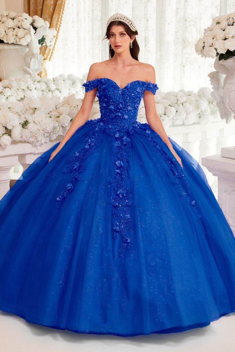 Off The Shoulder Quinceanera Ball Gown