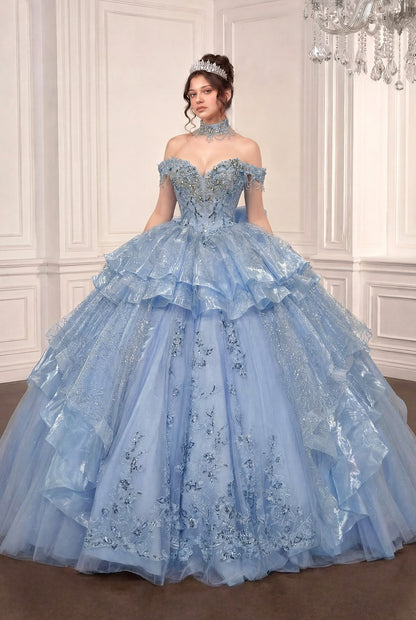 Two In One Quinceanera Ball Gown & Mini Dress