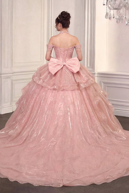Two In One Quinceanera Ball Gown & Mini Dress