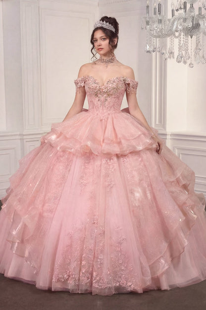 Two In One Quinceanera Ball Gown & Mini Dress