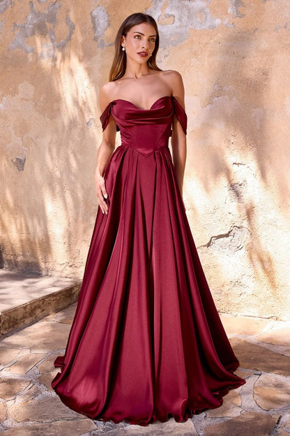 Strapless A-Line Dress With Sweetheart Neckline