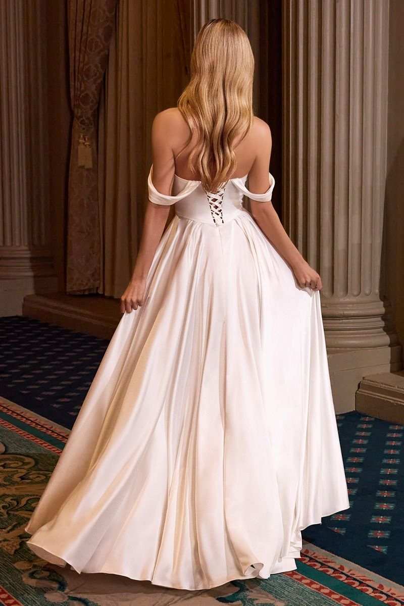 Strapless A-Line Wedding Dress With Sweetheart Neckline