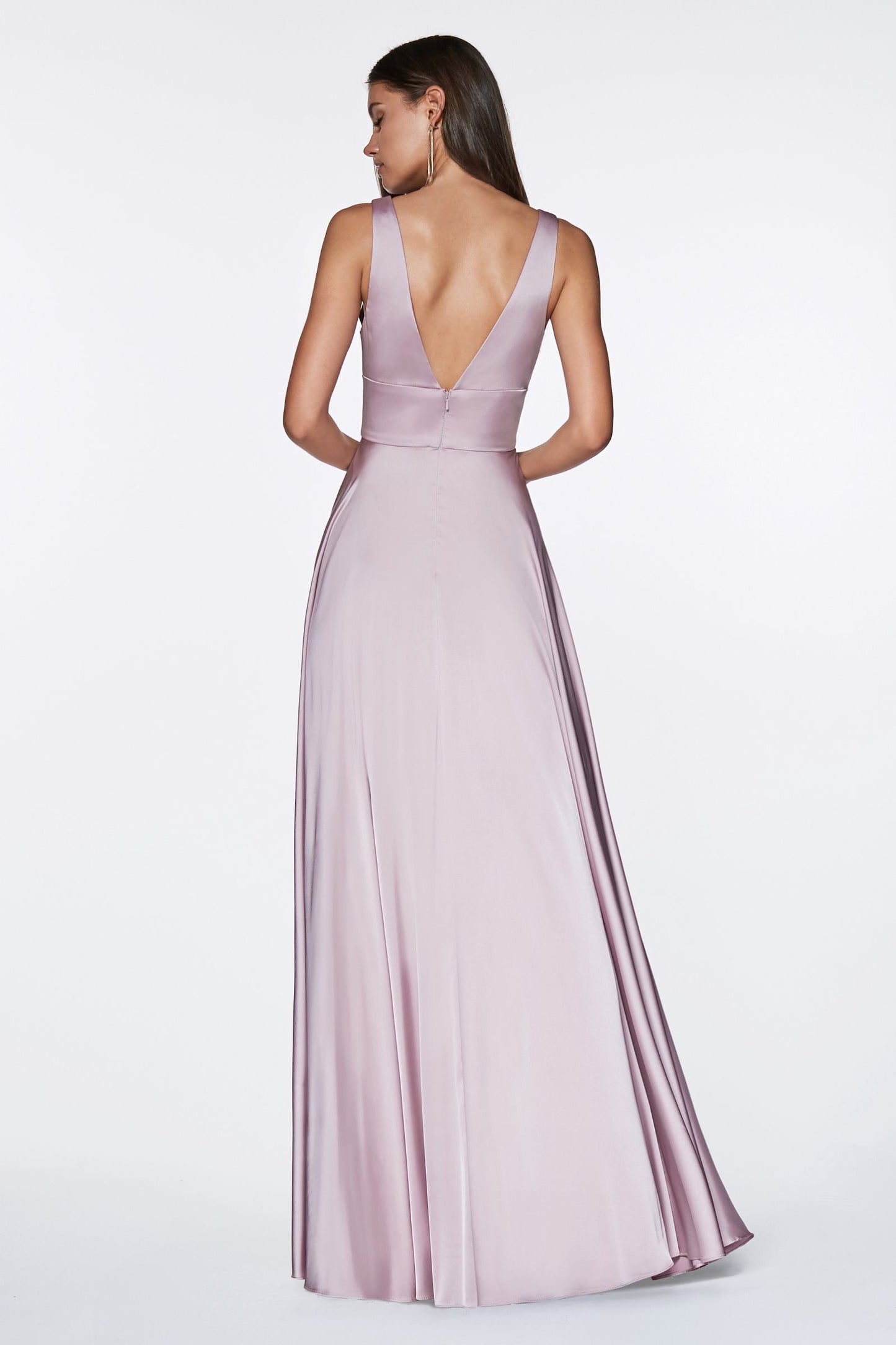 Satin A-Line Dress