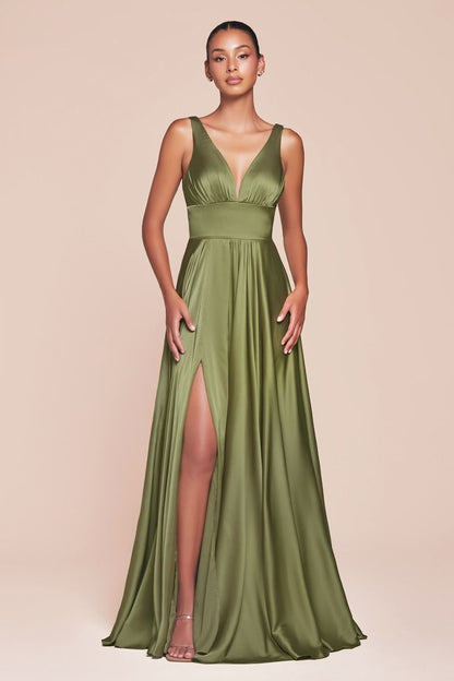 Sofr Satin A-Line Dress - 2