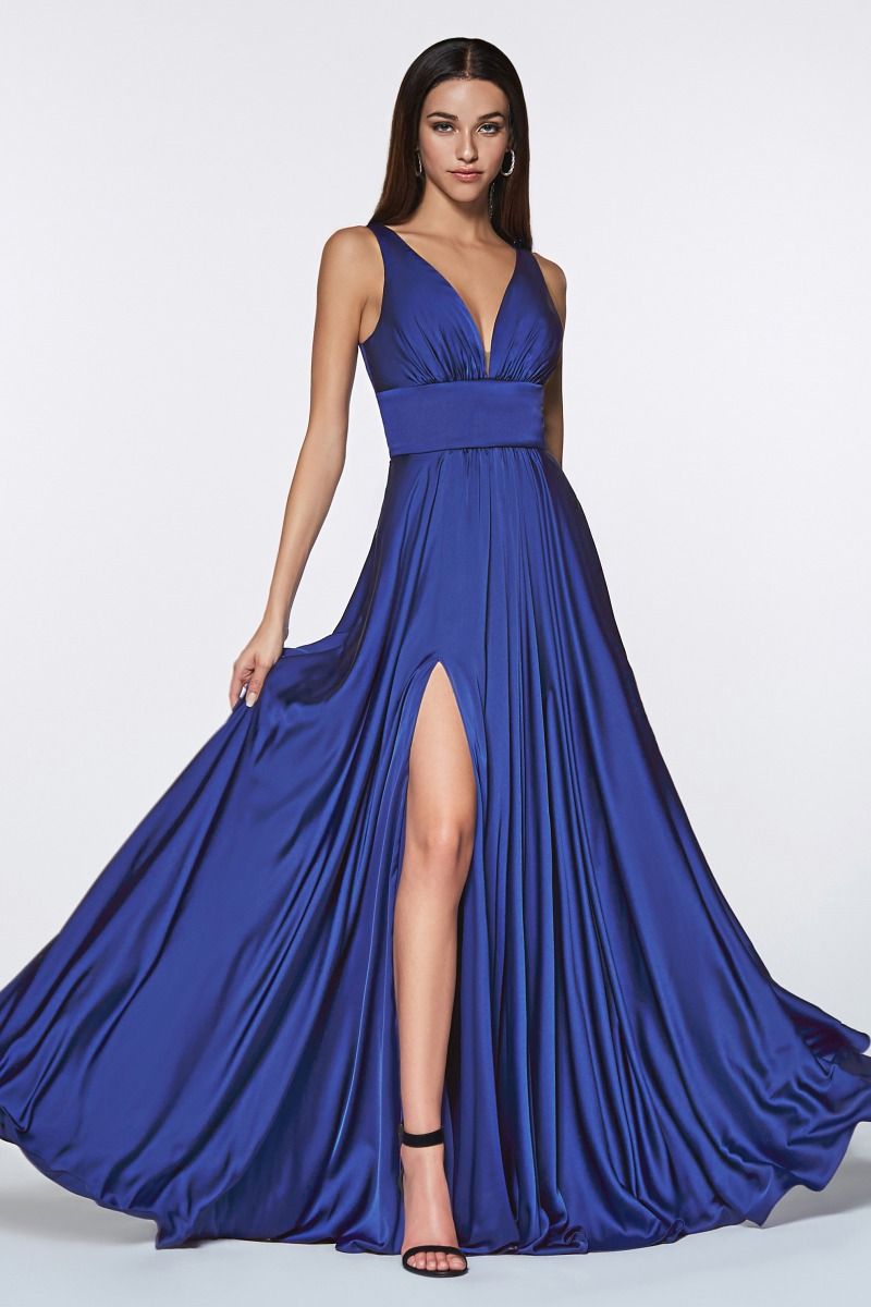 Satin A-Line Dress