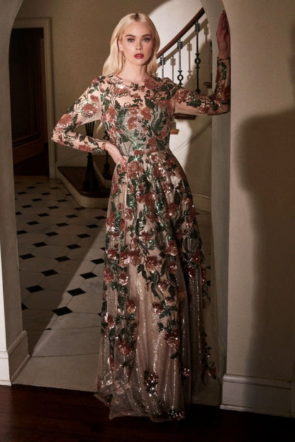 Savannah Sequine Gown