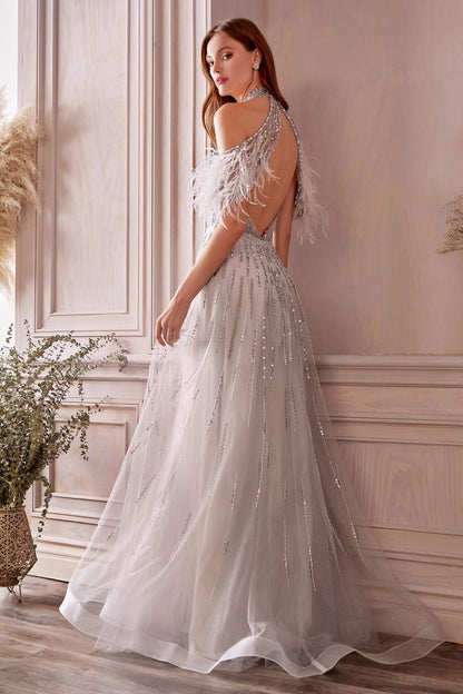 Anastasia Feather Gown