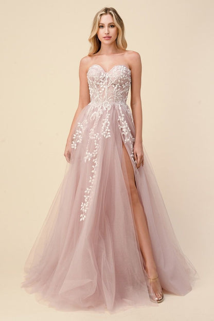 Angelonia Diamond Glitter Corset Gown – Tux-USA®