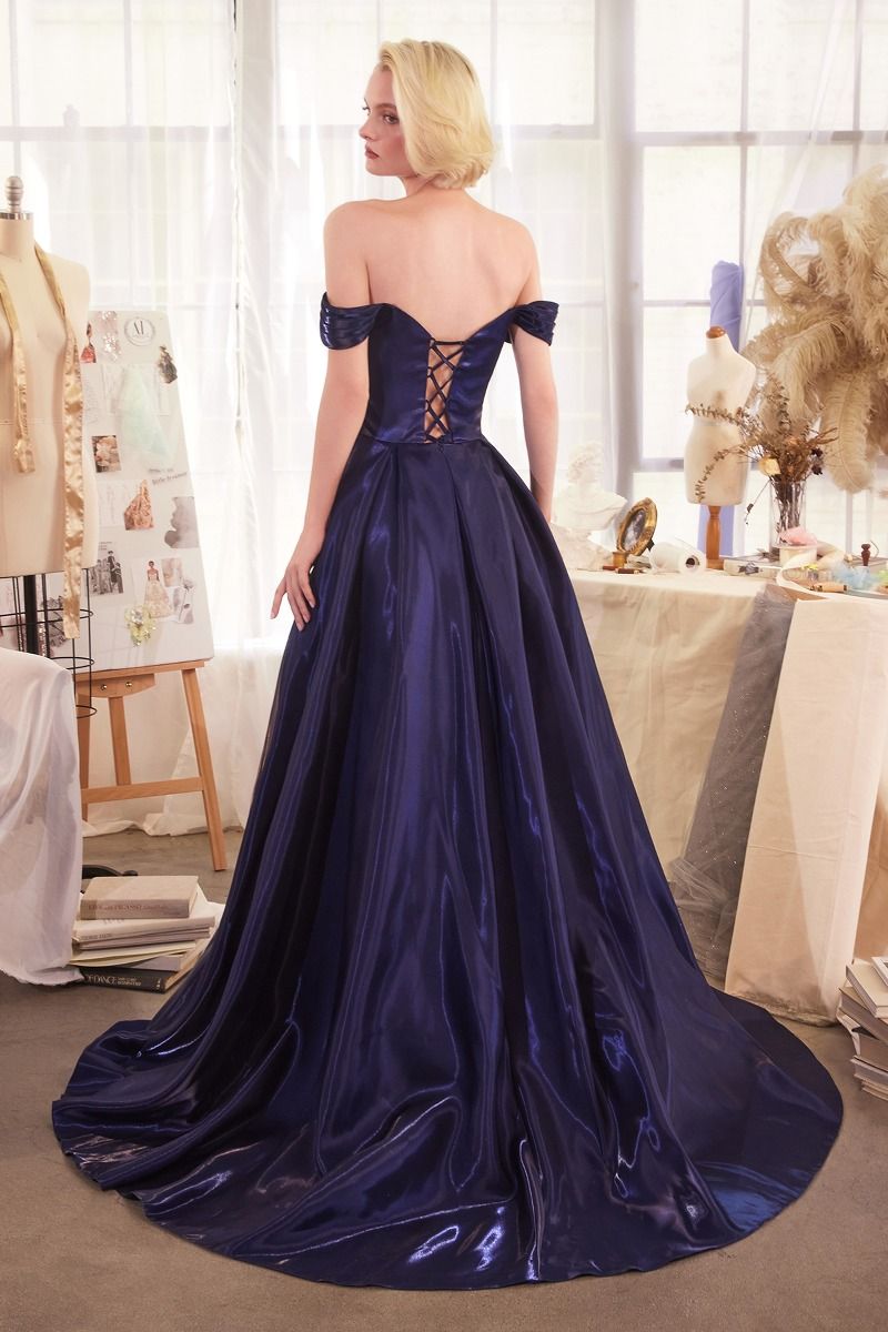 Off The Shoulder Organza Ball Gown Tux-USA Off The Shoulder Organza Ball Gown Tux-USA