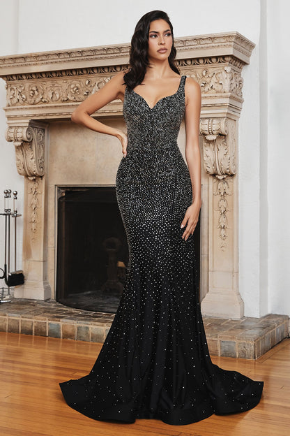 Fitted Hot Stone Gown
