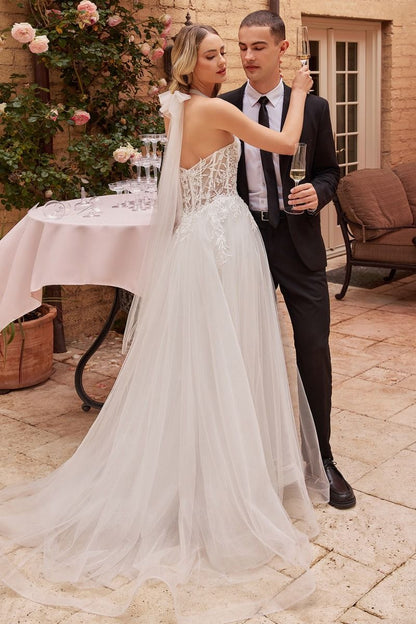 Strapless A-Line Bridal Gown