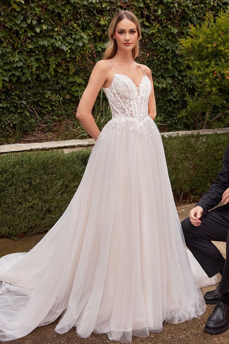 Lace & Tulle A-Line Wedding Dress