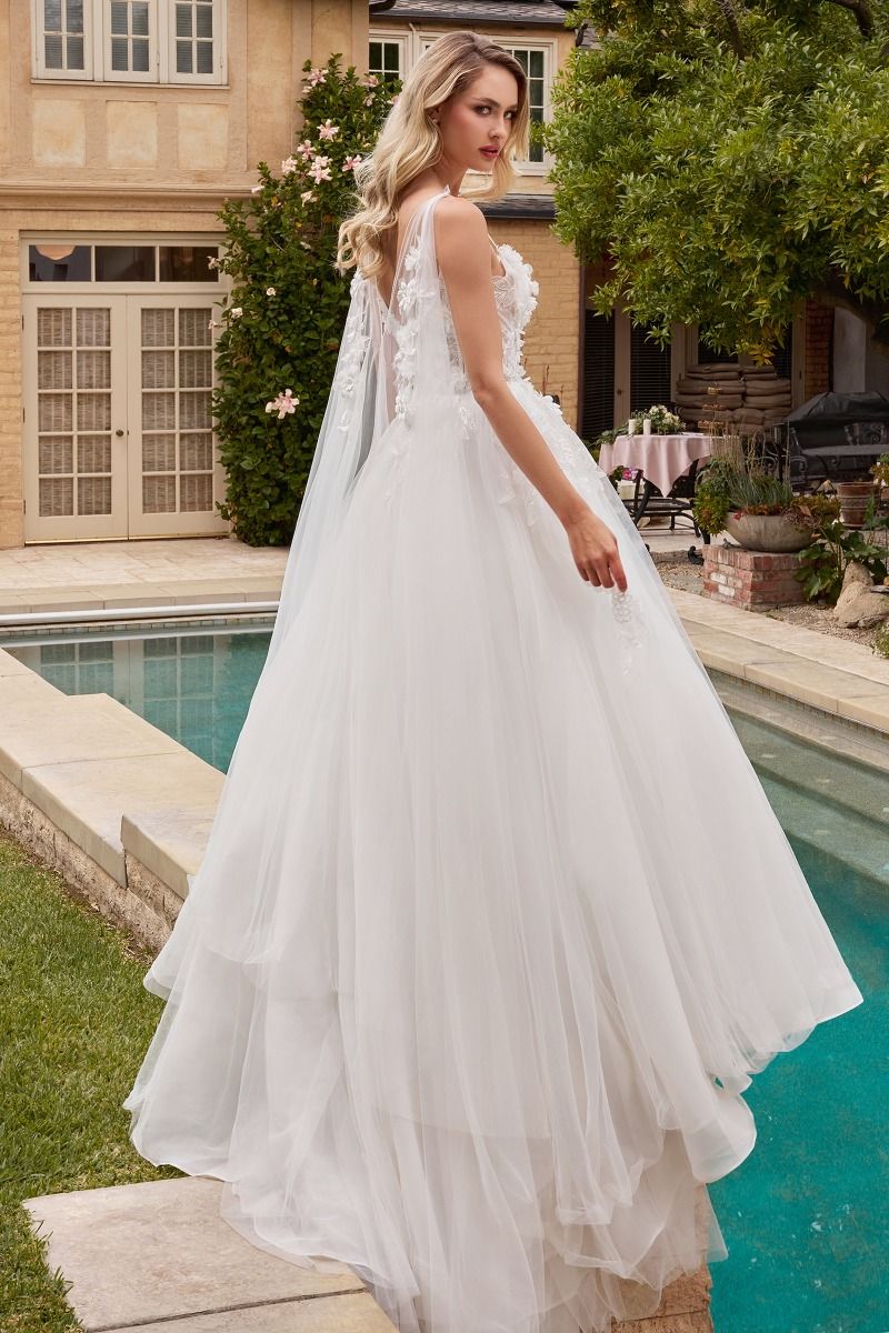 Layered tulle outlet ball gown