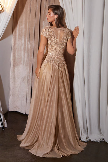 Women's Formal Gown - Elegant Evening Wear - Plus Size & Standard Fit