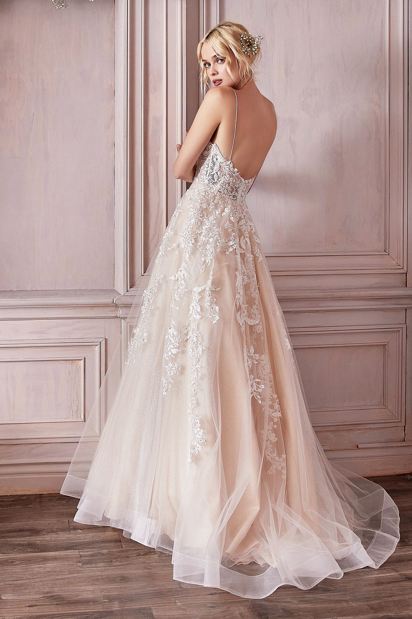 Champagne Bridal Ball Gown