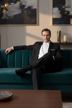 "Edward" Black Tuxedo Tailcoat