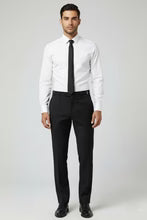 "Ethan" Black Super 150's Luxury Viscose Blend Suit Pants