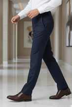 "Ethan" Navy Super 150's Luxury Viscose Blend Suit Pants