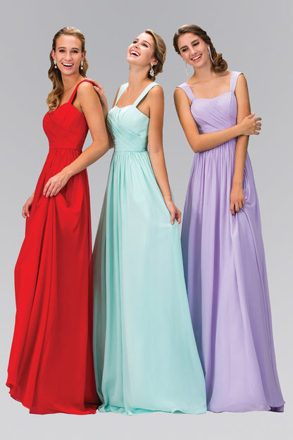 Sleeveless Chiffon Floor Length Dress