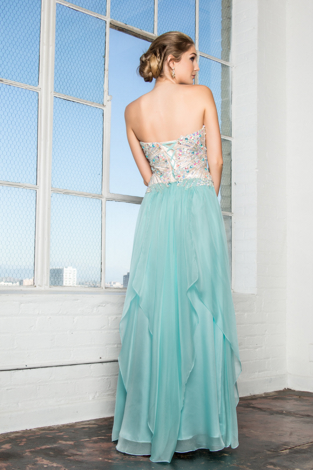 strapless sweetheart chiffon dress Stacees A-line Ruched Strapless Chiffon Burnt Orange Bridesmaid Dress