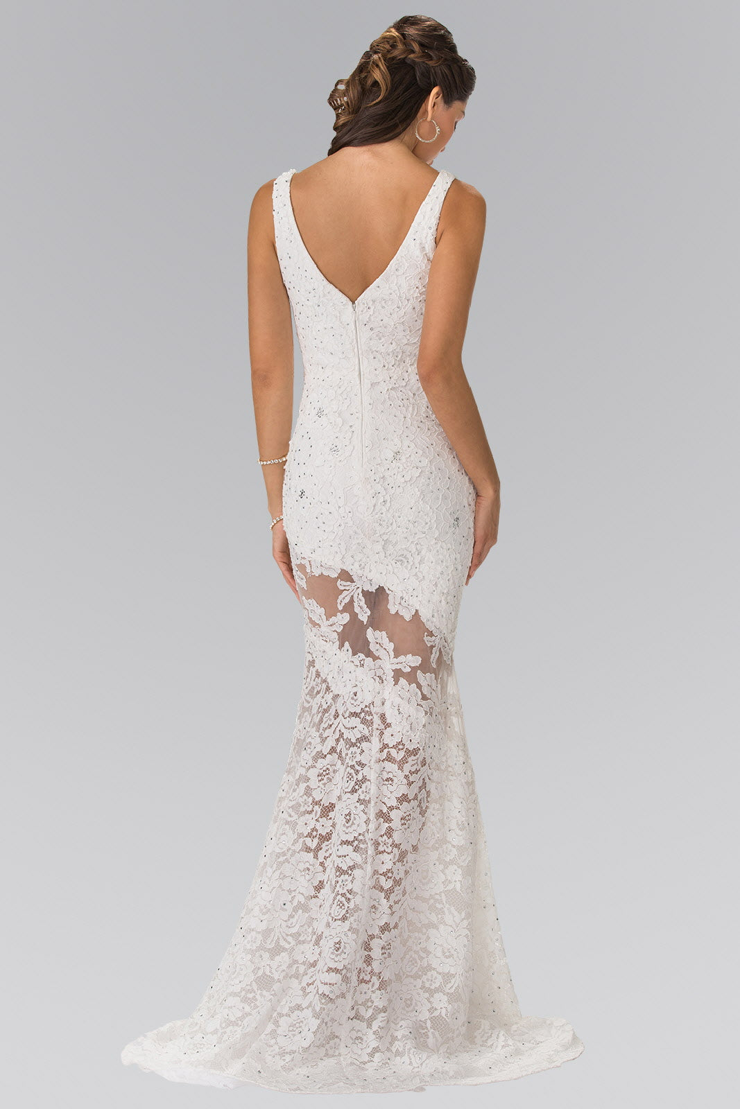 illusion lace maxi dress Jasi Embroidered Illusion Gown Tadashi Shoji Official Online Boutique