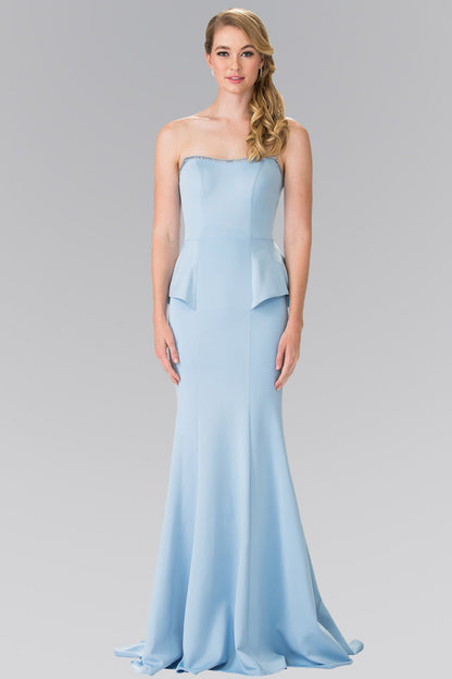 Strapless Mermaid Long Dress