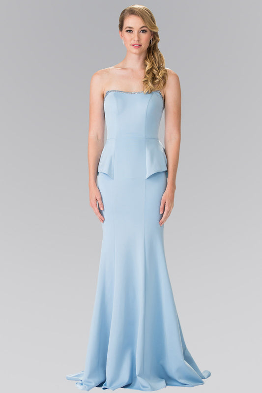 Strapless Mermaid Long Dress