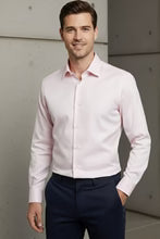 "Jamison" Pink Twill Spread Collar Dress Shirt