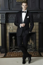 "London" Black Tuxedo Jacket