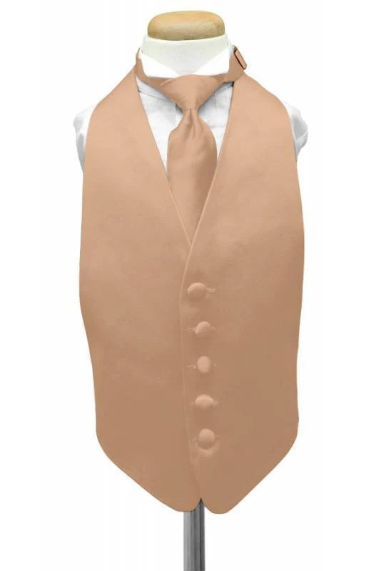 Luxury Satin Kids Tuxedo Vest 2