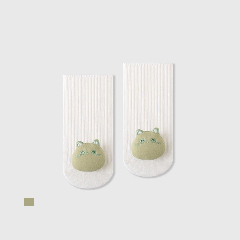 Autumn and Winter Baby Unisex Breathable Simple Animals Pattern Cute Socks, MyKids-USA®, Baby & Toddler Socks & Tights, MyKids-USA - Size/Age - XS (0-6M) - Color - Green -  -  - TR2511172159-B.