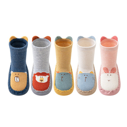Toddler Walking Socks, Floor Shoe Socks, Cartoon Cute Baby Anti-slip Walking Shoes, MyKids-USA®, First Steps & Crawlers, MyKids-USA -  -  -  -  -  -  - .