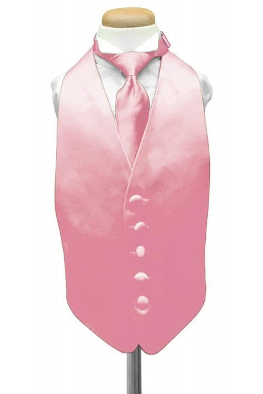 Luxury Satin Kids Tuxedo Vest 2