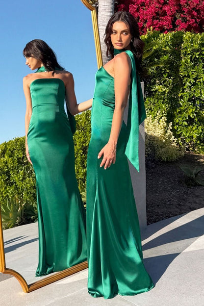 Strapless mermaid dress