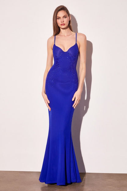 Mermaid Dress With Thin Straps