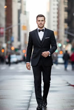 "Vermont" Black Tuxedo Jacket