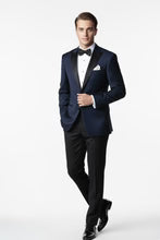 "Vermont" Midnight Blue Tuxedo Jacket