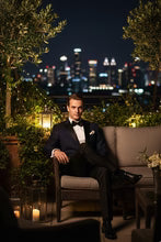 "Vermont" Midnight Blue Tuxedo Jacket