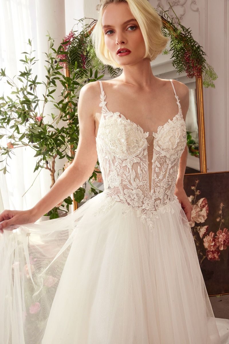 Lace & Tulle Bridal Ball Gown