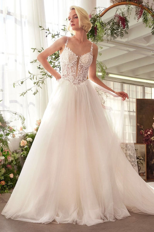 Lace & Tulle Bridal Ball Gown