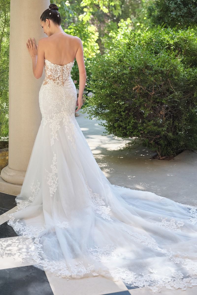 Strapless Mermaid Bridal Gown & Sleeves
