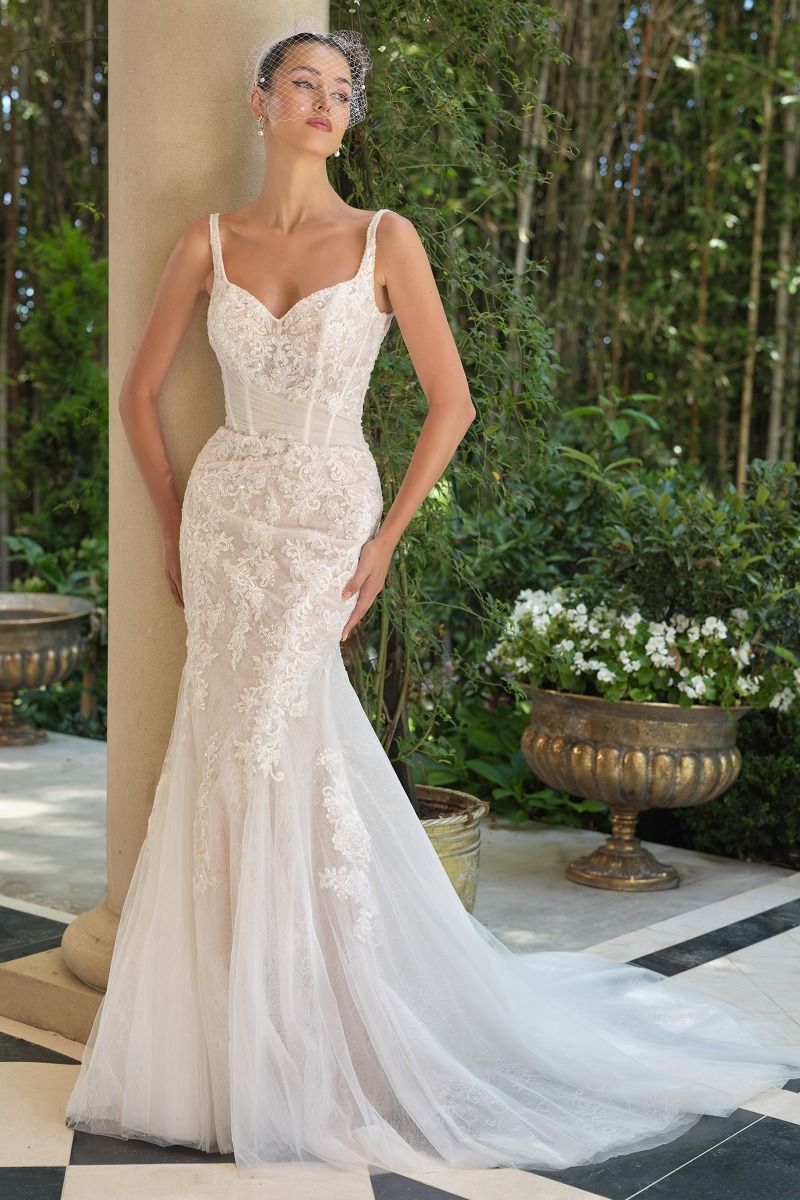 Fitted Lace Wedding Gown